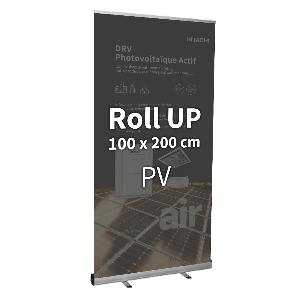 ROLL UP STANDARD 100 x 200 cm