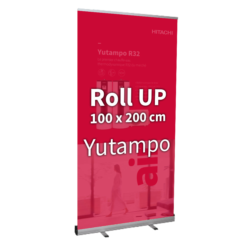 ROLL UP STANDARD 100 x 200 cm