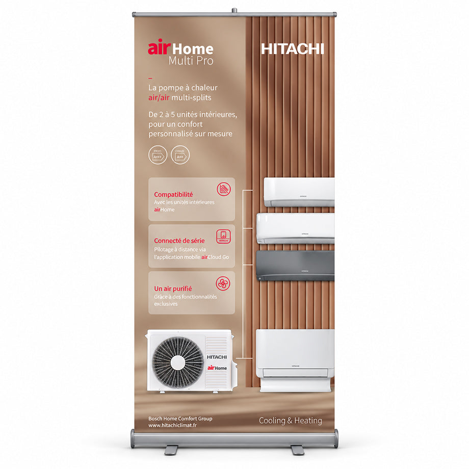 ROLL UP STANDARD 85 x 200 cm - AIR HOME Multi Pro