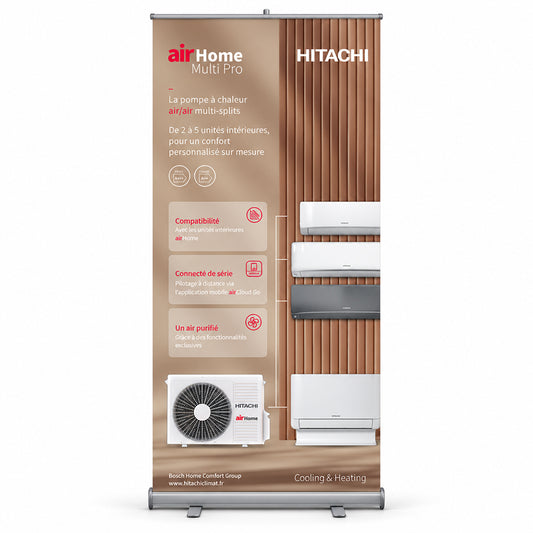 ROLL UP STANDARD 85 x 200 cm - AIR HOME Multi Pro